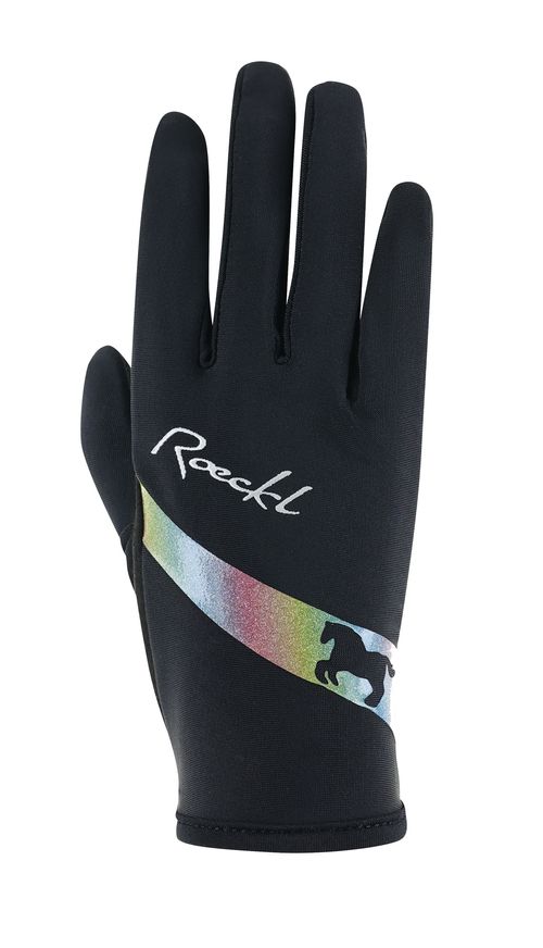 Roeckl Kids' Kapriole Riding Gloves - Black