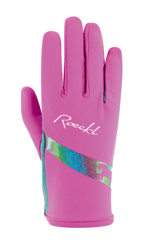 Roeckl Kids' Kapriole Riding Gloves - Deep Pink