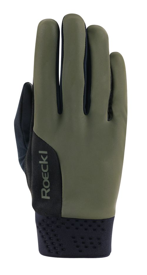 Roeckl Wolfach Winter Gloves - Olive Reflect