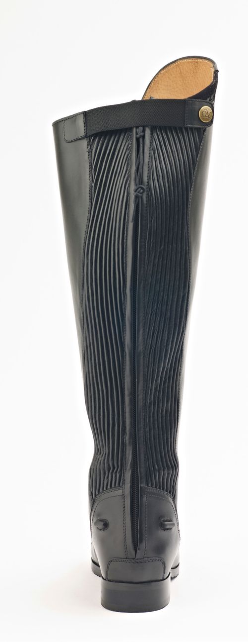 BARGAIN BARN: Ovation Women's Flex Plus Field Boot - 6 Wide Short - Black