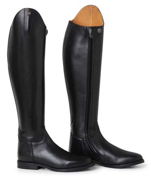 BARGAIN BARN: Mountain Horse Women's Serenade Dressage Boot - 37 Slim Regular - Black