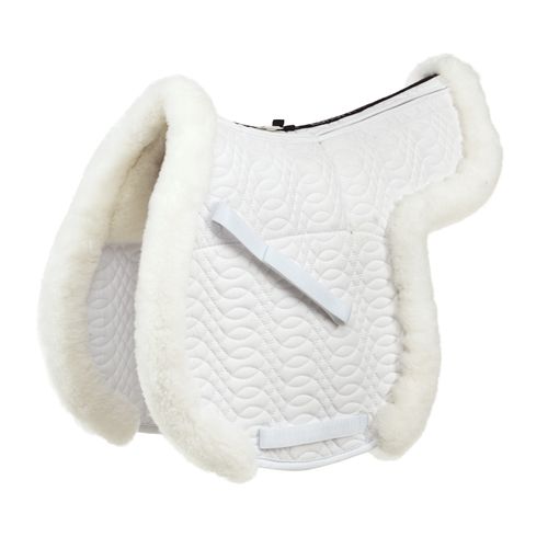 OVERSTOCK: Ovation Europa 4 Shim Hunter Show Pad - 16 - White/White