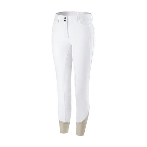 RJ Classics Women's Kaia Silicon Full Seat Breeches - White