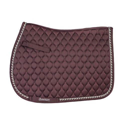 Ovation Quilted Satin AP Saddle Pad - Royal
