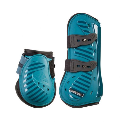 Lami-Cell Aurora Tendon and Fetlock Boot Set - Dark Teal