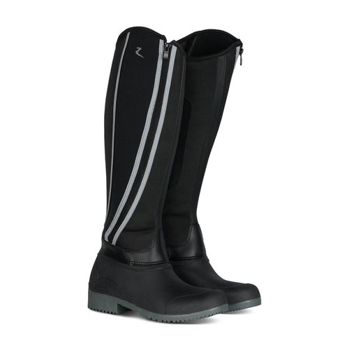 BARGAIN BARN: Horze Nome Neoprene Winter Tall Boots - 41 - Black