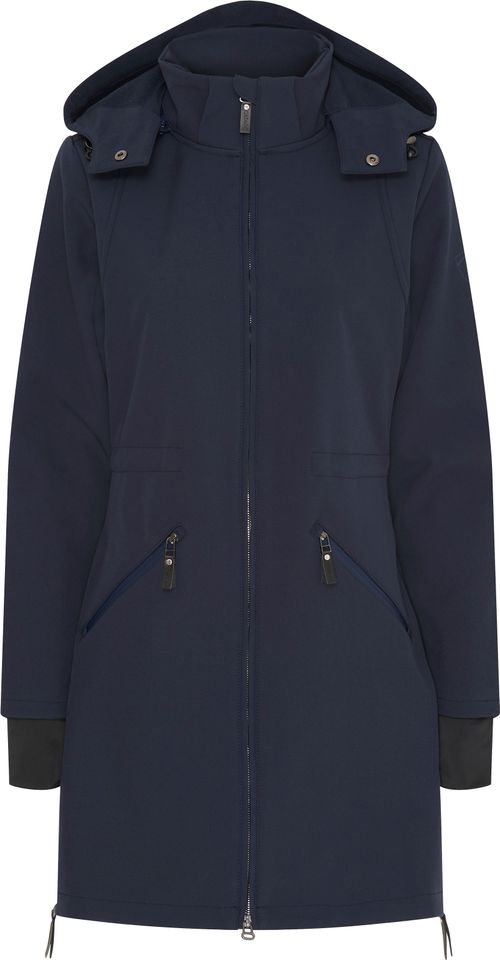 OPENBOX: Catago Women's Abby Long Soft Shell Jacket - XX Large - Navy