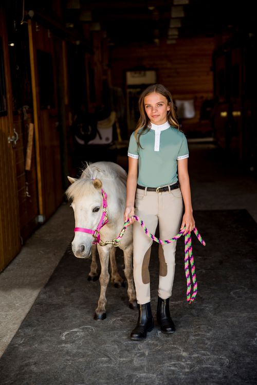 BARGAIN BARN: Shires Aubrion Kids' Suffolk Breeches - 11-12 years - Tan