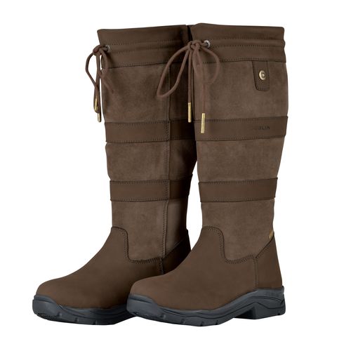 OPENBOX: Dublin Women's River Boots IV - 10 Regular - Chocolate