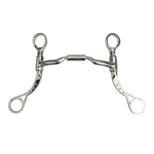 Myler 5 1/2" MBT Shank Low Port Comfort Snaffle MB 04