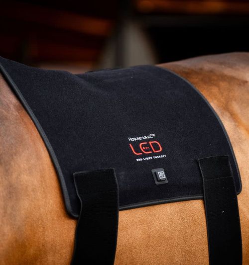 Horseware LED Red Light Therapy Pad - Black/Black