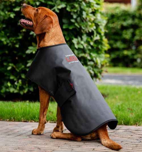 Horseware LED Red Light Therapy Pet Coat - Black/Black
