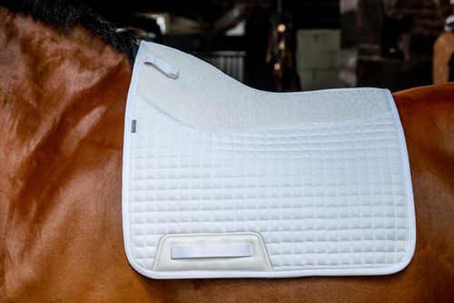 Horseware Tech Comfort Dressage Pad - White