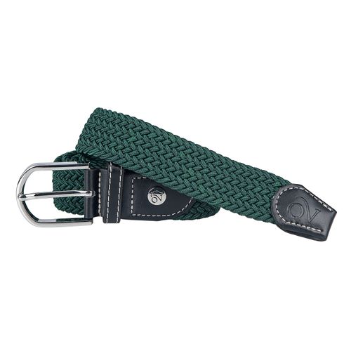 Ovation Women's Braided Stretch Belt - Hunter