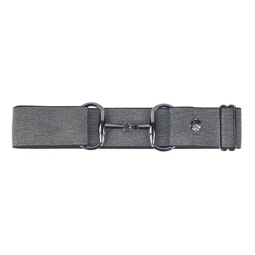 Ovation Women's Bit Buckle Glitter Belt - Black Solid Sparkle