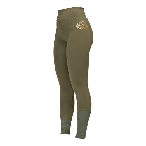 Shires Aubrion Women's Team Riding Tights - Moss