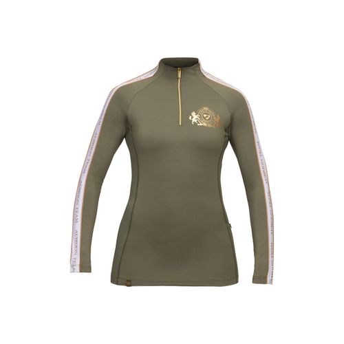 Shires Aubrion Women's Team Long Sleeve Sun Shirt - Moss
