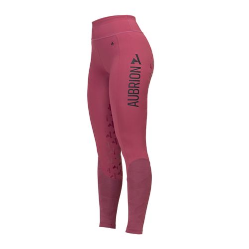 Shires Aubrion Women's React Rhythm Full Seat Riding Tights - Mauve