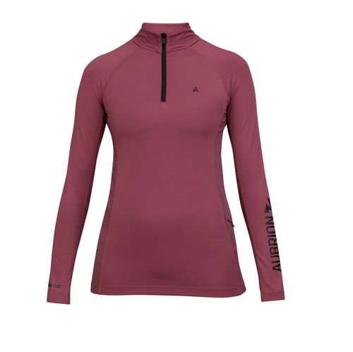 Shires Aubrion Women's React Long Sleeve Sun Shirt - Mauve