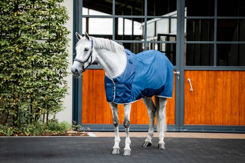 Horseware Ionic Therapy Mesh Cooler - Imperial Blue/Silver/Navy