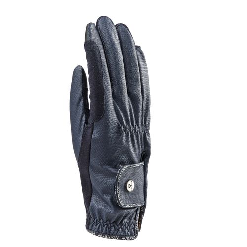 Shires Aubrion Kids' Stadium Riding Gloves - Navy