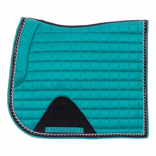 Equinavia Copenhagen Stay Put Dressage Saddle Pad - Turquoise