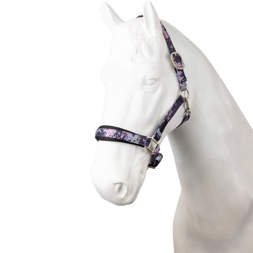 Horze Dreamer Soft Lined Halter - Dapple Print