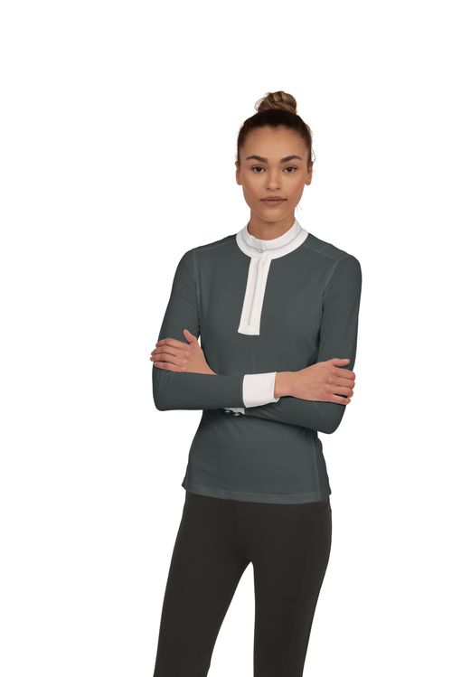 Chestnut Bay Women's SkyCool Long Sleeve Show Shirt - Street Green