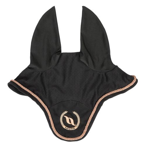 Back on Track Haze Collection Ear Bonnet - Black Rose