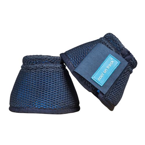 Back on Track Cool on Track Bell Boots - Black/Blue
