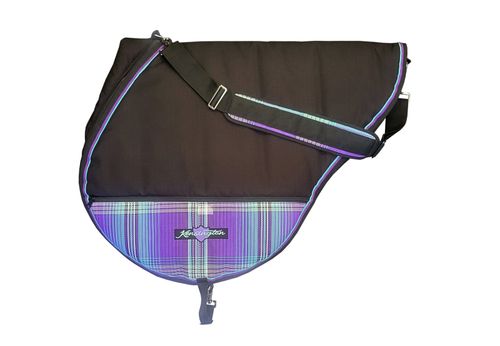 Kensington Signature All Purpose Saddle Carry Bag - Lavender Mint