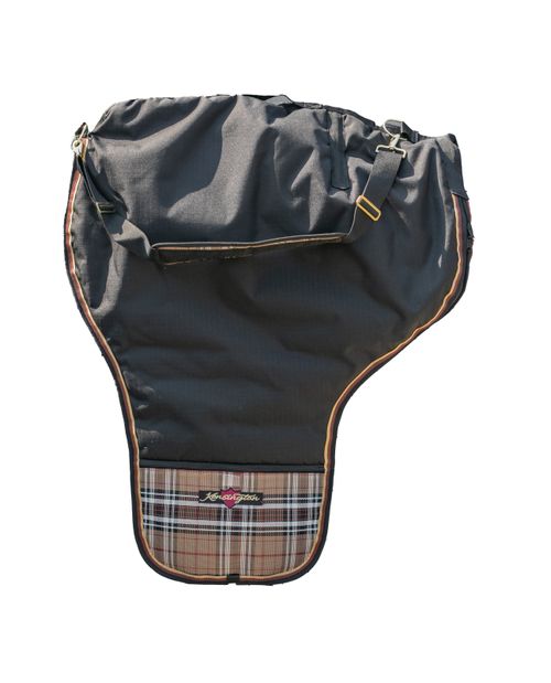 Kensington Signature Padded Western Saddle Carry Bag - Deluxe Black