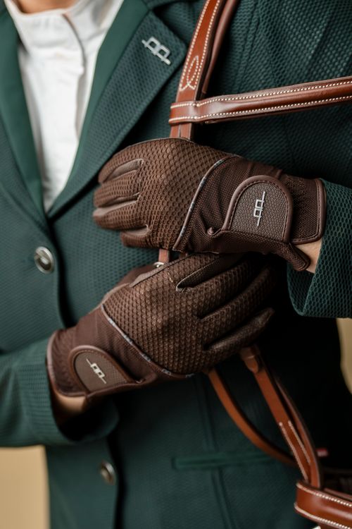 Alessandro Albanese Motion Lite Mesh Gloves - Brown