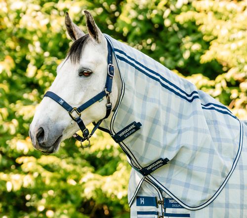 Horseware Newmarket Fly Sheet Hood - Witney Navy
