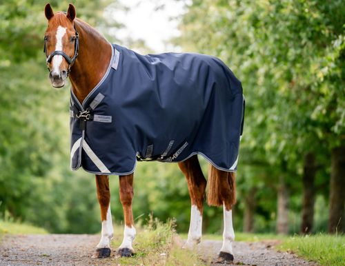 Rambo 1680D Turnout 450g VL - Navy/Thunderstorm Grey/Silver