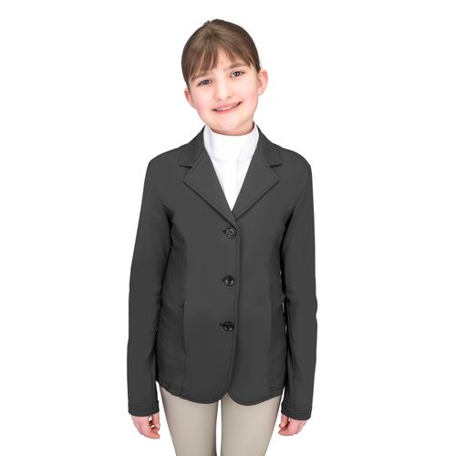 Ovation Kids' Mesh Hybrid Show Coat - Black