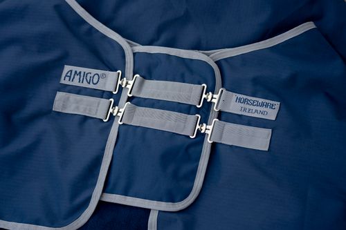 Amigo Straight Front Chest Extender - Navy/Titanium Grey