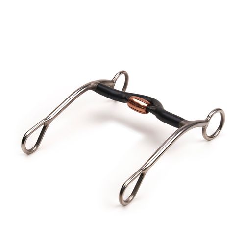 BARGAIN BARN: Shires Solid Shank Sweet Iron Medium Port - 5in