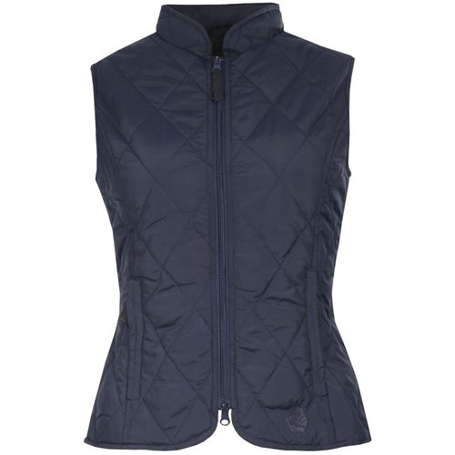 OVERSTOCK: Horze Women's Classic Quilted Vest - EU 34/US 4 - Peacoat Dark Blue