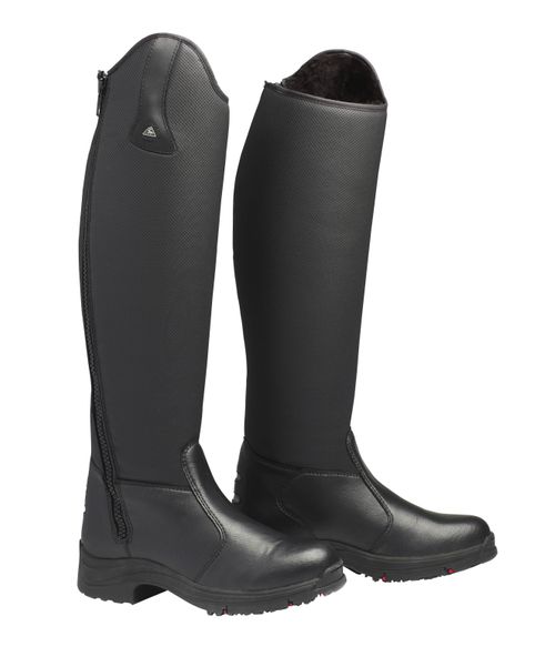 BARGAIN BARN: Mountain Horse Women's Active Winter Rider Shorter Height Tall Boot - 8 Regular Short - Black