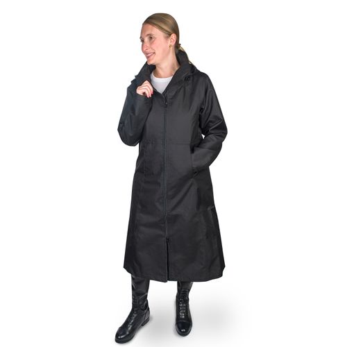 OPENBOX: Ovation Women's Rider Raincoat - Medium - Black