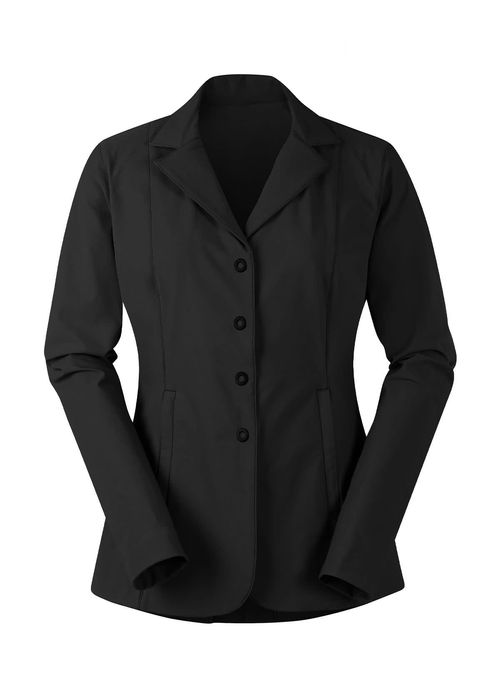 BARGAIN BARN: Kerrits Women's Stretch Competitor Koat 4 Snap - Medium - Black
