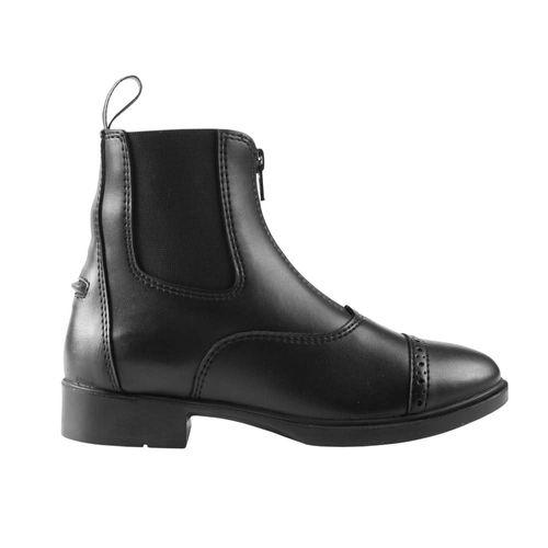 OVERSTOCK: Horze Kids' Wexford Paddock Boots - 4 - Black