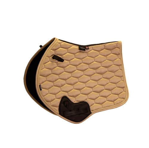 Shires ARMA Satin Jump Saddle Pad - Champagne