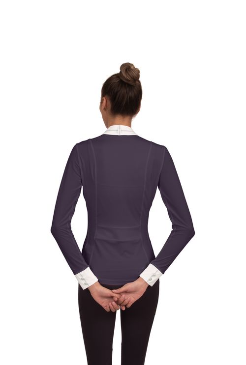 Chestnut Bay Women's SkyCool Long Sleeve Show Shirt - Nightshade