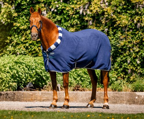 Horseware Newmarket Cosy Fleece Cooler - Witney Navy