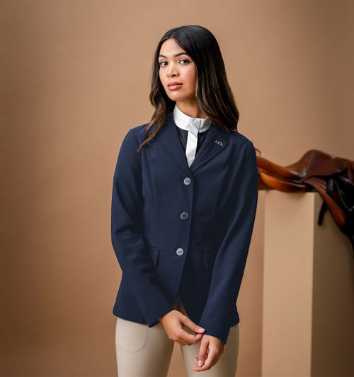 Alessandro Albanese Women's Platinum Motion Flex Pro Jacket - Navy