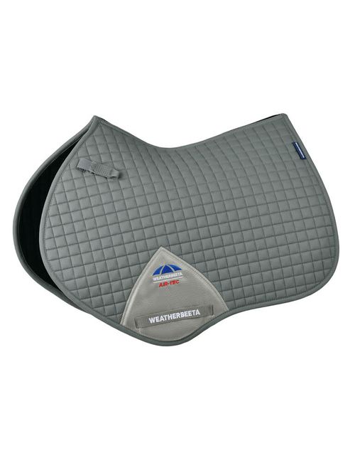 Weatherbeeta Prime Air-Tec Jump Shaped Saddle Pad - Grey