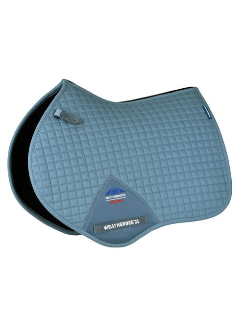 Weatherbeeta Prime Air-Tec Jump Shaped Saddle Pad - Washed Denim