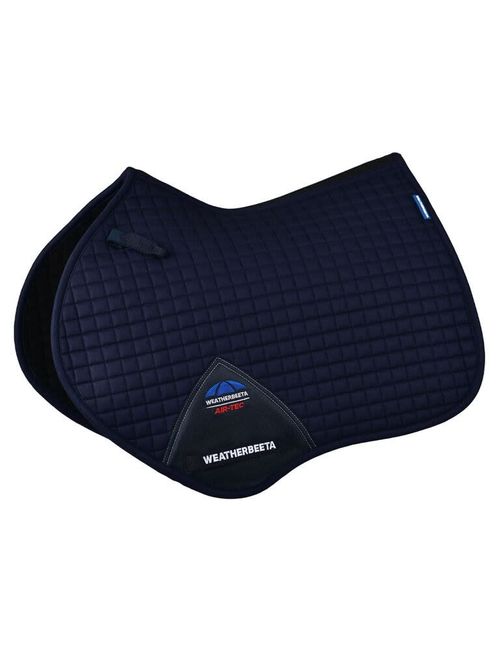 Weatherbeeta Prime Air-Tec Jump Shaped Saddle Pad - Navy